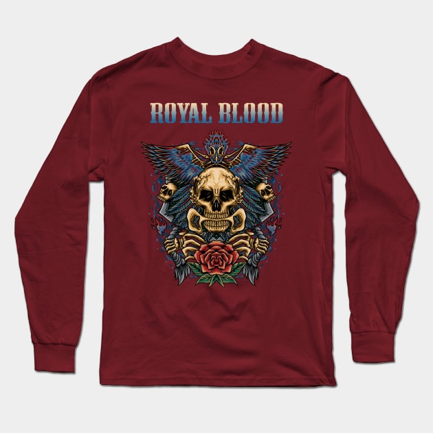 ROYAL BLOOD BAND Long Sleeve T-Shirt by rackoto